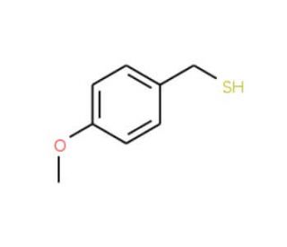 p-Methoxybenzylmercaptan (CAS 6258-60-2) - chemical structure image