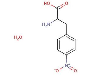 p-Nitro-L-phenylalanine (CAS 949-99-5) - chemical structure image