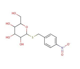 p-Nitrobenzyl-1-thio β-D-Galactopryranoside (CAS 35785-19-4) - chemical structure image