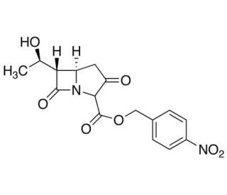 p-Nitrobenzyl 6-(1&prime;-Hydroxyethyl)-azabicyclo(3.2.0)heptane-3,7-dione-2-carboxylate (CAS 74288-40-7) - chemical structure imag