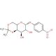 p-Nitrophenyl 4,6-O-Isopropylidene-α-D-galactopyranoside 的分子结构, CAS编号: 29781-31-5 p-Nitrophenyl 4,6-O-Isopropylidene-α-D-galactopyranoside (CAS 29781-31-5) - chemical structure image