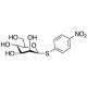p-Nitrophenyl β-D-Thiomannopyranoside (CAS 55385-51-8) - chemical structure image