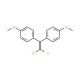 p,p′-Methoxychlor-olefin (CAS 2132-70-9) - chemical structure image