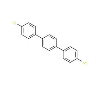 p-Terphenyl-4,4&prime;&prime;-dithiol (CAS 174706-21-9) - chemical structure image