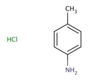 p-Toluidine hydrochloride (CAS 540-23-8) - chemical structure image