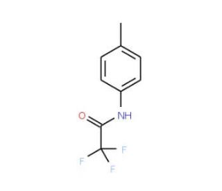 p-Toluidine Trifluoroacetamide (CAS 350-96-9) - chemical structure image