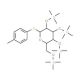 p-Tolyl 1-thio-2,3,4,6-tetra-O-(trimethylsilyl)-β-D-glucopyranoside (CAS 942043-17-6) - chemical structure image