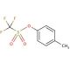 p-Tolyl trifluoromethanesulfonate (CAS 29540-83-8) - chemical structure image