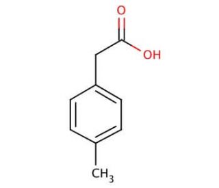 p-Tolylacetic acid (CAS 622-47-9) - chemical structure image