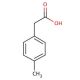 p-Tolylacetic acid (CAS 622-47-9) - chemical structure image