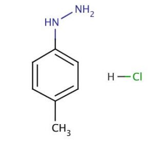 p-Tolylhydrazine hydrochloride (CAS 637-60-5) - chemical structure image