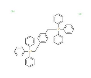 p-Xylylenebis(triphenylphosphonium chloride) (CAS 1519-47-7) - chemical structure image