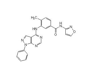 p38 MAP Kinase Inhibitor IX - chemical structure image