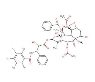 Paclitaxel-d5 (CAS 1129540-33-5) - chemical structure image