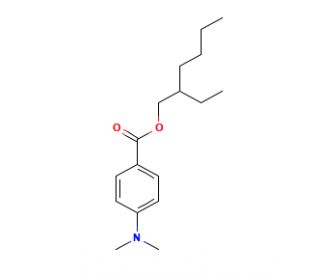 Padimate O (CAS 21245-02-3) - chemical structure image