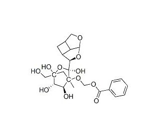 Paeoniflorin (CAS 23180-57-6) - chemical structure image