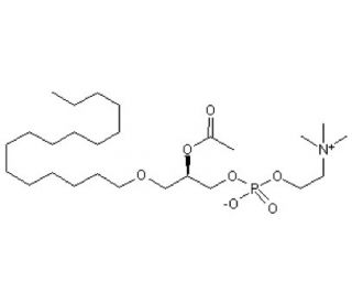 PAF C-16 (CAS 74389-68-7) - chemical structure image