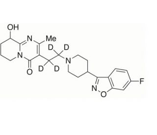 Paliperidone-d4 (CAS 1020719-55-4) - chemical structure image