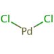 Palladium(II) chloride (CAS 7647-10-1) - chemical structure image