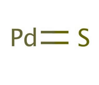 Palladium(II) sulfide (CAS 12125-22-3) - chemical structure image
