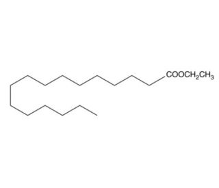 Palmitic Acid ethyl ester (CAS 628-97-7) - chemical structure image