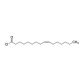 Palmitoleoyl Chloride (CAS 40426-22-0) - chemical structure image