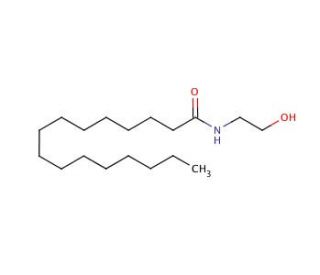 Palmitoylethanolamide (CAS 544-31-0) - chemical structure image