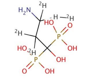 Pamidronic Acid-D2 (Major) - chemical structure image