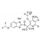Pantoprazole-D7 Sodium Salt (D6 Major) - chemical structure image