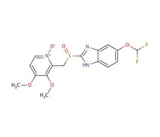 Pantoprazole N-Oxide (CAS 953787-60-5) - chemical structure image