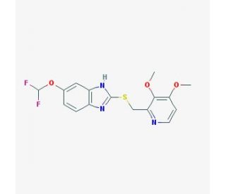 Pantoprazole Sulfide (CAS 102625-64-9) - chemical structure image