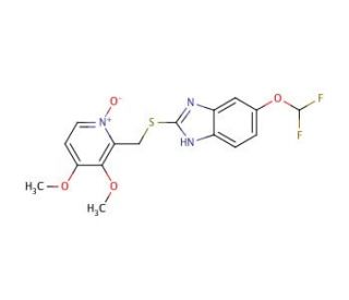 Pantoprazole Sulfide N-Oxide (Pantoprazole Impurity) (CAS 953787-51-4) - chemical structure image