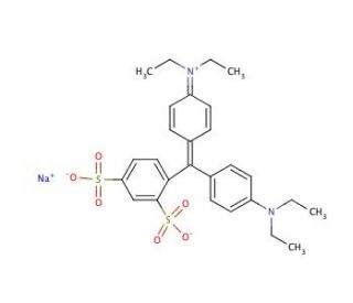 Patent Blue VF (CAS 129-17-9) - chemical structure image