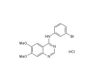 PD 153035 Hydrochloride (CAS 183322-45-4) - chemical structure image