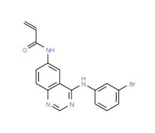 PD 168393 (CAS 194423-15-9) - chemical structure image