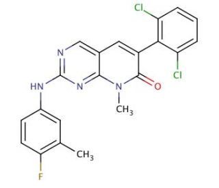 PD-180970 (CAS 287204-45-9) - chemical structure image