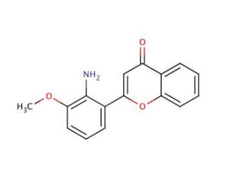 PD 98059 (CAS 167869-21-8) - chemical structure image