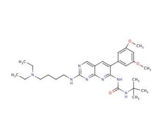 PD173074 (CAS 219580-11-7) - chemical structure image