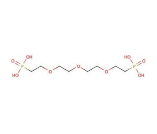 PEG3-bis(phosphonic acid) - chemical structure image