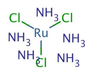 Pentaamminechlororuthenium(III) chloride (CAS 18532-87-1) - chemical structure image