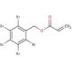 Pentabromobenzyl acrylate (CAS 59447-55-1) - chemical structure image
