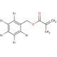 Pentabromobenzyl methacrylate (CAS 60631-75-6) - chemical structure image