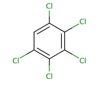 Pentachlorobenzene (CAS 608-93-5) - chemical structure image