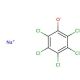 Pentachlorophenol sodium salt (CAS 131-52-2) - chemical structure image