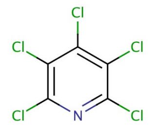 Pentachloropyridine (CAS 2176-62-7) - chemical structure image