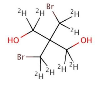Pentaerythritol-d8 Dibromide - chemical structure image