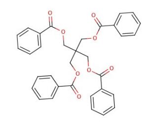 Pentaerythritol tetrabenzoate (CAS 4196-86-5) - chemical structure image