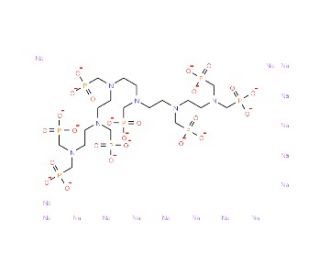 Pentaethylenehexamine-octakis(methylphosphonic acid) hexadecasodium salt solution (CAS 93892-84-3) - chemical structure image