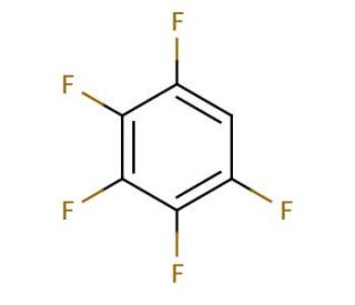 Pentafluorobenzene (CAS 363-72-4) - chemical structure image