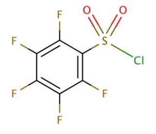 Pentafluorobenzenesulfonyl chloride (CAS 832-53-1) - chemical structure image